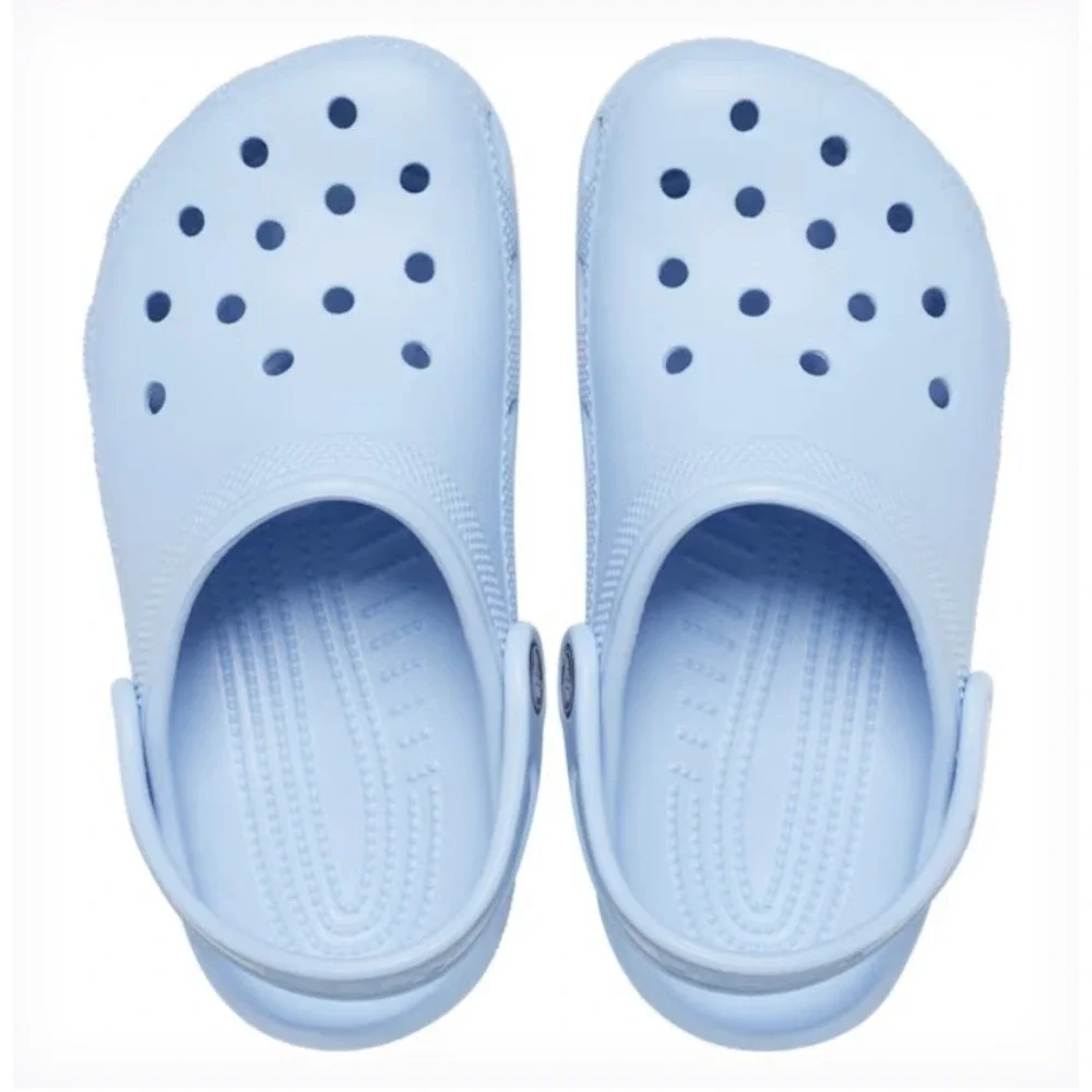Crocs Classic Clog Big Kids 3 Moon Blue Calcite Slip On Sandals 206991 Clogs